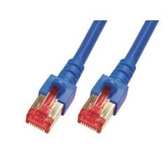 M-CAB - Patch cable - RJ-45 (M) - RJ-45 (M) - 2 m - SFTP - CAT 6 - blue, image 