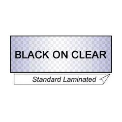 Brother TZe 161 - Laminated tape - black on clear - (TZE-161), image 