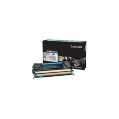 Cyan Lexmark Toner cartridge  10000pages  for X748 (X748H1CG), image 
