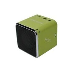 Technaxx Musicman Mini,  Digital player,  green (3529) Portable mini speaker system for MP3/4, CD/DVD, iPhone, iPad, iPod, GPS, PSP, mobile phones and notebooks, image 