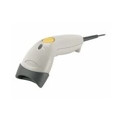 Motorola LS1203-CR10001R Barcode Scanner / Color: White. Cables and accessories must be purchased separately, image 