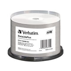 Verbatim CDR 80MIN 700MB 52X 50PK SPIND (43745), image 