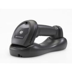 Motorola LI4278 Barcode scanner portable 547 scan  /  sec decoded Bluetooth 2.1 / Includes Presentation Cradle (Radio/Charger), USB Cable, and Power supply. Line cord not included, image 