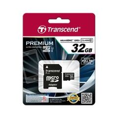 Transcend  Flash memory card 32GB,  UHS Class10, microSDHC (TS32GUSDU1), image 