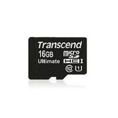 Transcend 16GB MICROSDHC CLASS10 UHS-1 (TS16GUSDHC10U1), image 