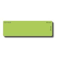 Seiko SLP-1GLB  Address labels green 28 x 89mm 130 labels (pack of 2) (42100601), image 