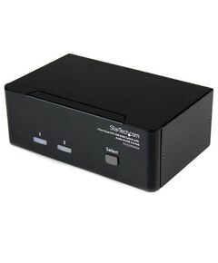 StarTech.com 2 Port Dual DVI USB KVM Switch with Audio & USB 2.0 Hub, image 