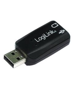 LogiLink USB Soundcard with Virtual 3D Soundeffects stereo USB 2.0, image 