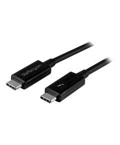 StarTech.com 2m Thunderbolt 3 (20Gbps) USB C Cable / Thunderbolt USB DP / Thunderbolt cable / USB-C (M) to USB-C (M) / Thunderbolt 3 / USB / DisplayPort / 2 m / black | TBLT3MM2M, image 