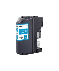 Brother LC221C Cyan original ink cartridge for Brother DCP-J562DW, MFC-J480DW, MFC-J680DW, image 