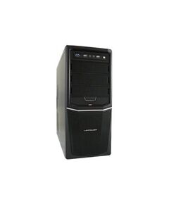 LC Power Pro-Line PRO-924B / Mid tower / ATX 420 Watt ( ATX12V 1.3 ) / black, mesh black / USB/Audio | LC-924B, image 