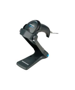 Datalogic QuickScan Lite QW2120 / Barcode scanner / handheld / 400 scan / sec / decoded / USB / Includes USB 9' coiled cable and stand. Color: Black | QW2120-BKK11S, image 