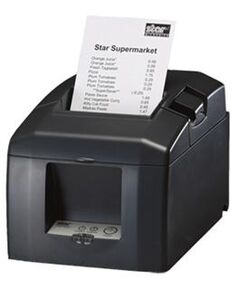 Star TSP 654IID / Receipt printer / two-colour (monochrome) / thermal paper / Roll (8 cm) / 203 dpi / up to 300 mm/sec / serial / cutter | 39449510, image 