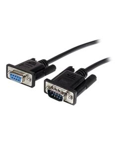 StarTech.com 2m Black Straight Through DB9 RS232 Serial Cable / M/F / Serial extension cable / DB-9 (M) to DB-9 (F) / 2 m / black | MXT1002MBK, image 
