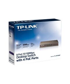 TP-LINK TL-SF1008P Switch 4 x 10100 (PoE) + 4 | TL-SF1008P