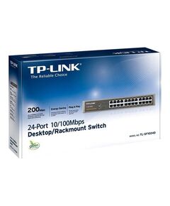 TP-Link TL-SF1024D Switch 24 x 10100 desktop | TL-SF1024D