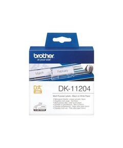 Brother DK-11204 Black on white 17 x 54 mm 400 | DK11204