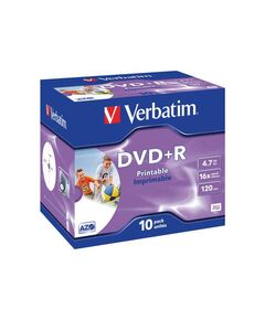Verbatim DataLifePlus 10x DVD+R printable  | 43508