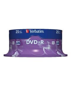 Verbatim DataLifePlus 25 x DVD+R 4.7 GB 16x spindle | 43500