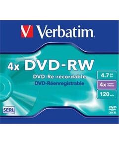 Verbatim DataLifePlus 5 x DVD-RW 4.7 GB 4x jewel | 43285
