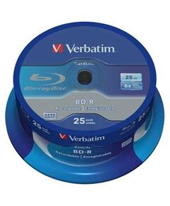 Verbatim DataLife 25 x BD-R 25 GB 6x spindle | 43837