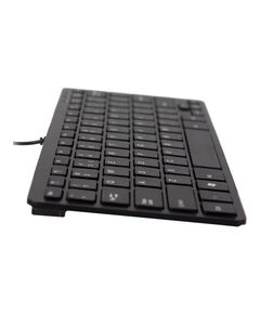 R-GO COMPACT Keyboard, QWERTY(US) Keyboard USB | RGOECQYBL
