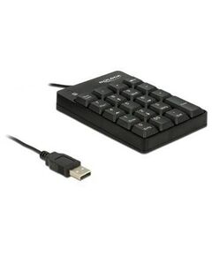 DeLOCK Keypad USB black retail | 12481