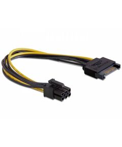 DeLOCK Power cable 15 pin SATA power (M) to 6 pin | 82924