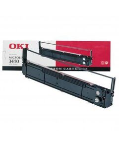 OKI black print ribbon for Microline 3410 | 09002308