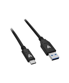 V7 1m USB-C cable to USB USB 2.0 | V7U2C-1M-BLK-1E