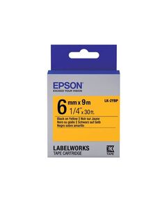 Epson LabelWorks LK-2YBP Black on yellow Roll | C53S652002