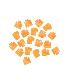 LINDY LAN port blocker orange (pack of 20) | 40481