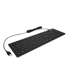 KeySonic KSK-8030 IN Keyboard USB UK layout black 28084