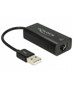 DeLock Adapter USB 2.0 > LAN 10100 Mbs Network 62595