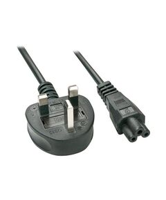 Lindy Power cable IEC 60320 C5 to BS 1363 (M) AC 30409
