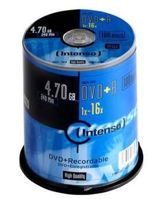 Intenso 100 x DVD+R 4.7 GB 16x spindle 4111156