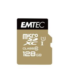 EMTEC Gold+ Flash memory card (SD ECMSDM128GXC10GP