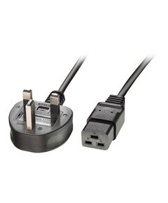 Lindy Power cable IEC 60320 C19 to BS 1363A (M) 2 m 30459