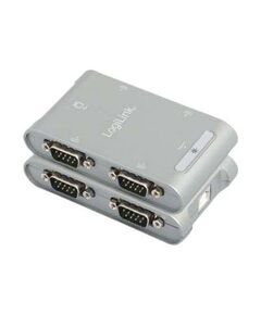 LogiLink USB 2.0 to 4-Port Serial Adapter Serial AU0032