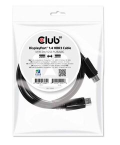 Club 3D DisplayPort cable DisplayPort (M) 2mCAC-2068
