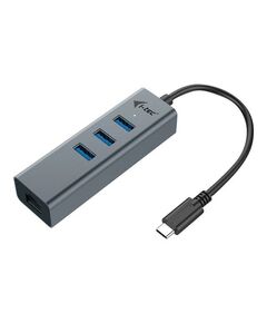 i-Tec USB-C Metal 3-Port Hub 3 x SuperSpeed C31METALG3HUB