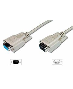 ASSMANN VGA extension cable 5m  AK-310200-050-E
