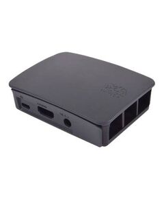 Raspberry Pi Case ABS plastic grey, RPI3-CASE-BLK-GRY