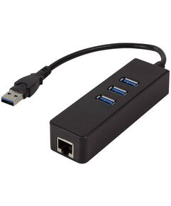 LogiLink USB3.0 3-Port Hub with Ethernet Hub 3 x UA0173A