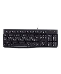 Logitech K120 Keyboard USB Italian black OEM 920-002517