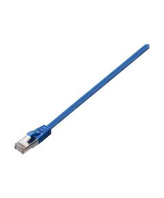 V7 Patch cable RJ-45 5m STP CAT6 blue