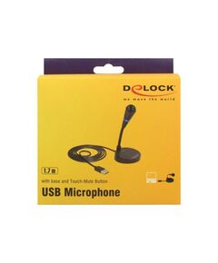 DeLOCK Microphone USB black 65939