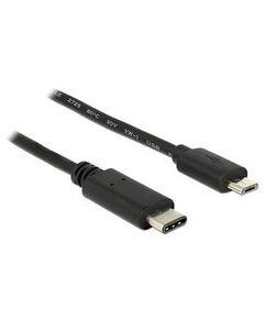 DeLOCK USB-C (M) to Micro-USB Type B (M) 1m black 83602