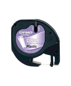 DYMO LetraTAG Plastic transparent Roll (1.2 cm x S0721530