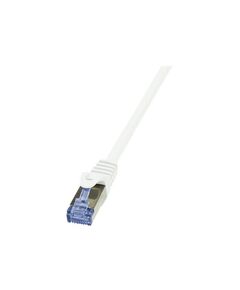 LogiLink PrimeLine Patch cable RJ-45 (M) 1m white  CQ3031S